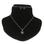 Trendy 925 Silver Pendant Set