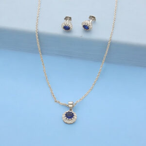 Classic 925 Silver Pendant Set