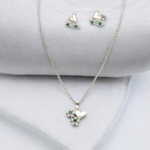 Designer 925 Silver Pendant Set Jewelry