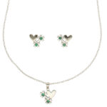 Designer 925 Silver Pendant Set Jewelry