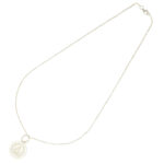 3.5 Grams Silver Ganesha Round Pendant With Chain