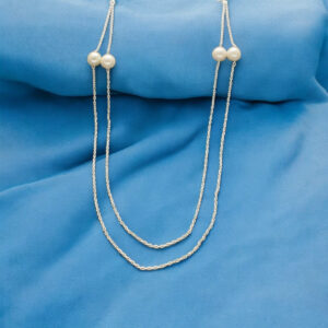2 String Deluxe 925 Silver Necklace