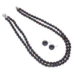 Diva 2 Lines oval Pearl Set