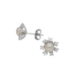 Ella Stud 925 Silver Earrings