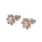 Ornate 925 Silver Stud Earrings