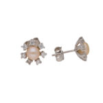 Ornate 925 Silver Stud Earrings