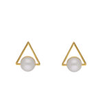 Gleaming 925 Silver Stud Earrings