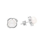 Elegance 925 Silver Stud Earrings