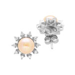Kiara 925 Silver Stud Earrings