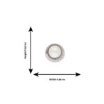925 Silver Gaurika Stud Earrings