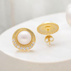 Harinakshi 925 Silver Stud Earrings