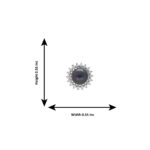 Turvi Stud 925 Silver Earrings