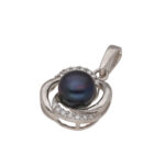 92.5 Silver Gauri Designer Pearl Pendant