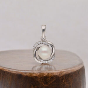 925 Sterling Silver Hiral opera Pearl Pendant