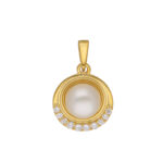 925 Silver Lolita opera Pearl Pendant