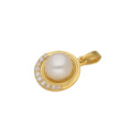 925 Silver Lolita opera Pearl Pendant