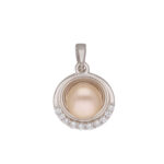 925 Silver Olivia Simple Pearl Pendant