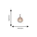 925 Silver Olivia Simple Pearl Pendant