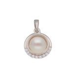 92.5 Silver Omaja Light Weight Pearl Pendant