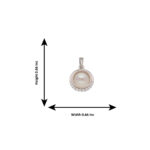 92.5 Silver Omaja Light Weight Pearl Pendant