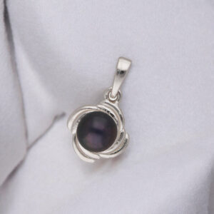 92.5 Sterling Silver Ekaja Light Weight Pearl Pendant