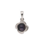 92.5 Sterling Silver Ekaja Light Weight Pearl Pendant