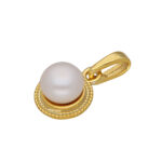 92.5 Sterling Silver Tara Light Weight Pearl Pendant
