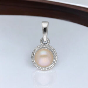 92.5 Sterling Silver Yachana Designer Pearl Pendant