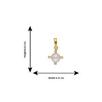 92.5 Sterling Silver Omaja Simple Pearl Pendant