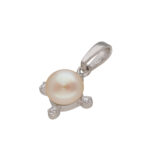 92.5 Sterling Silver Jhanvi Designer Pearl Pendant