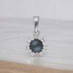 92.5 Sterling Silver Latest Designer Pearl Pendant