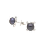 Ganga 925 Silver Stud Earrings
