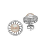 Queeni 925 Silver Stud Earrings