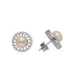 Queeni 925 Silver Stud Earrings