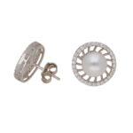 925 Silver Ella Collection Stud Earrings