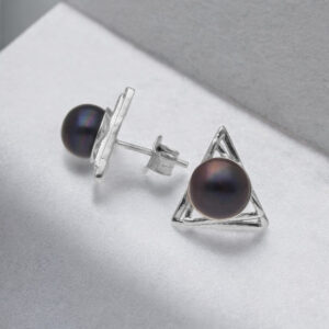 Trisha 925 Silver Stud Earrings