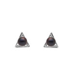 Trisha 925 Silver Stud Earrings