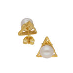 Yahvi Stud 925 Silver Earrings