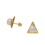 Yahvi Stud 925 Silver Earrings