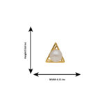 Yahvi Stud 925 Silver Earrings