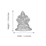 Lord Ganesh Silver Idols