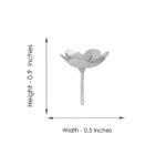 36 Grams Silver Pooja Flowers