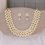 Abarna 1 Line Pearl Choker