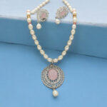 Celestial Charm Pearl Necklace Set