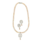 Sublime Shimmer Pearl Necklace Set