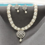 Dazzling Divinity Pearl Necklace Set