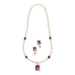 Qarin Pearl Necklace Set