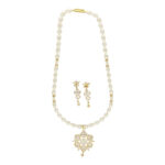 Meena Pearl Necklace Set