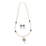 Nivid Pearl Necklace Set