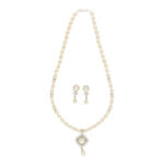 Regalia of Radiance Pearl Necklace Set